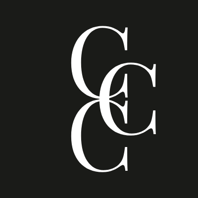 Three Cs form to create a logo